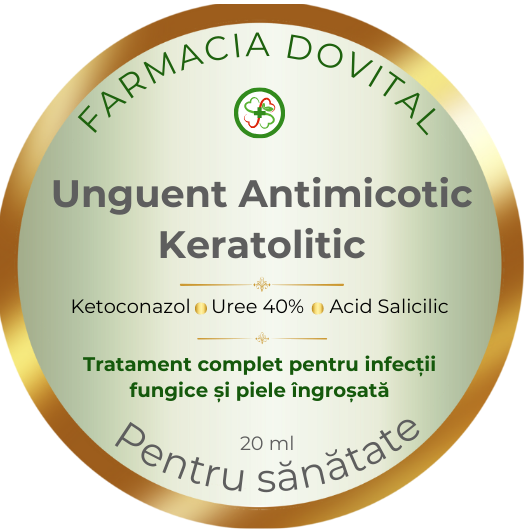 Unguent antimicotic keratolitic 20 ml