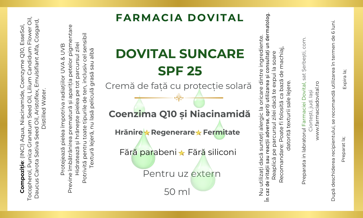 Dovital SunCare SPF 25 50ml