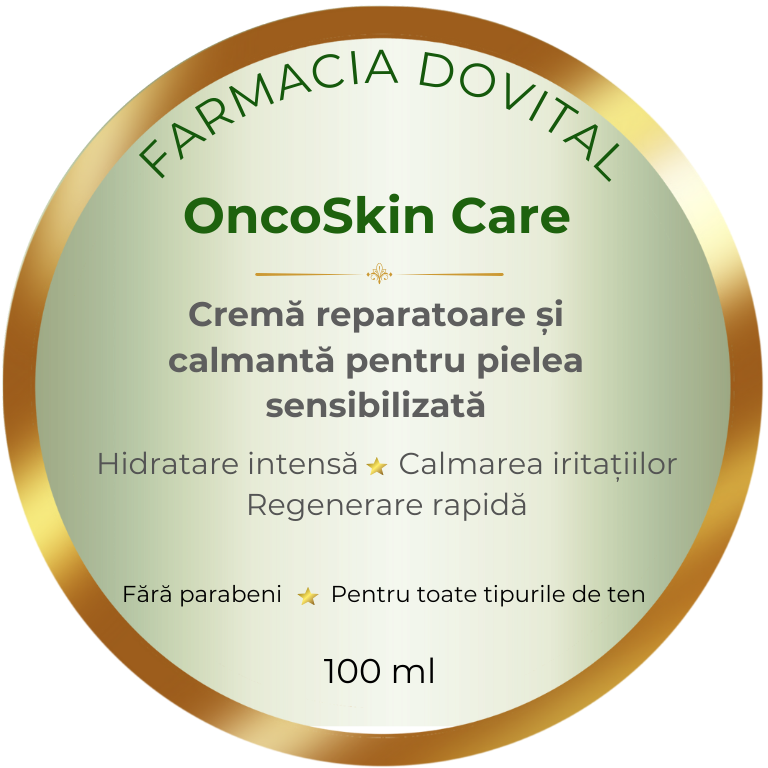 OncoSkin Care – Cremă reparatoare și calmantă 100 ml